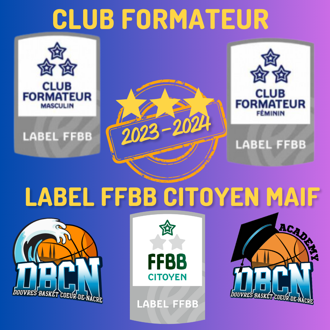 Photo de présentation de l'article : [Labels FFBB pour le DBCN] 🎯